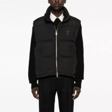 아미 남성 다운 베스트 - Ami Mens Down Vest - amr3240x