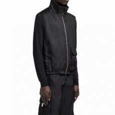 프라다 남/녀 블랙 다운 베스트 - Prada Unisex Black Down Vest - pra02845x