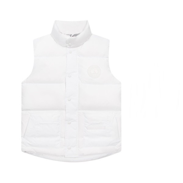 캐나다구스 남/녀 화이트 다운 베스트 - CanadaGoose Unisex White Vest - can0392x