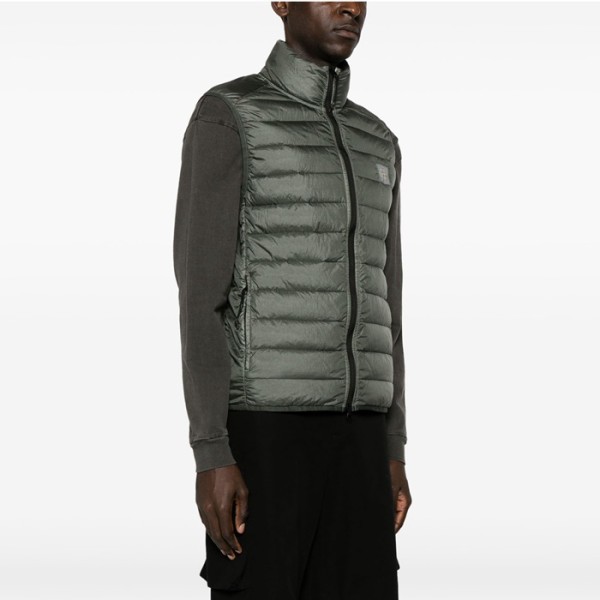 스톤아일랜드 남성 다운 베스트 - Stone Island Mens Down Vest - stc3494x