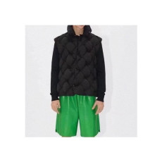 보테가베네타 남/녀 블랙 다운 베스트 - Bottega veneta Unisex Black Vest - bv0444x
