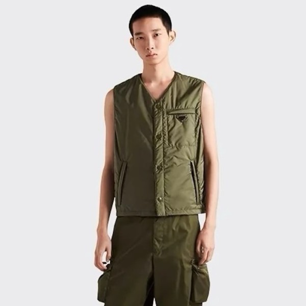 프라다 남성 브이넥 베스트 - Prada Mens V-neck Vest - prc3594x