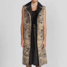 디올 여성 베이지 조끼 코트 - Dior Womens Beige Best Coats - di702x