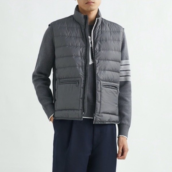 톰브라운 남성 다운 베스트 - Thom Browne Mens Down Vest - thc3890x