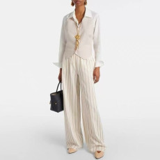 막스마라 여성 브이넥 베스트 - Maxmara Womens V-neck Vest - mac7441x