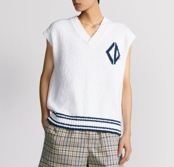 디올 남성 다이아몬드 브이넥 베스트 - Dior Mens Diamoin V-nack Vest - dic6457x