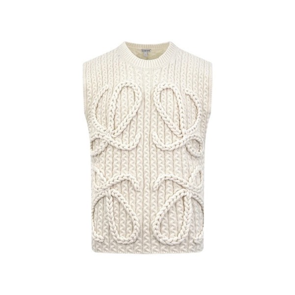 로에베 남성 라운드 베스트 - Loewe Mens Round Vest - loc8316x