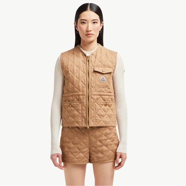 몽클레어 여성 덕다운 베스트 - Moncler Womens Down Vest - moc8196x