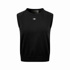 셀린느 여성 라운드 베스트 - Celine Womens Round Vest - cec15414x