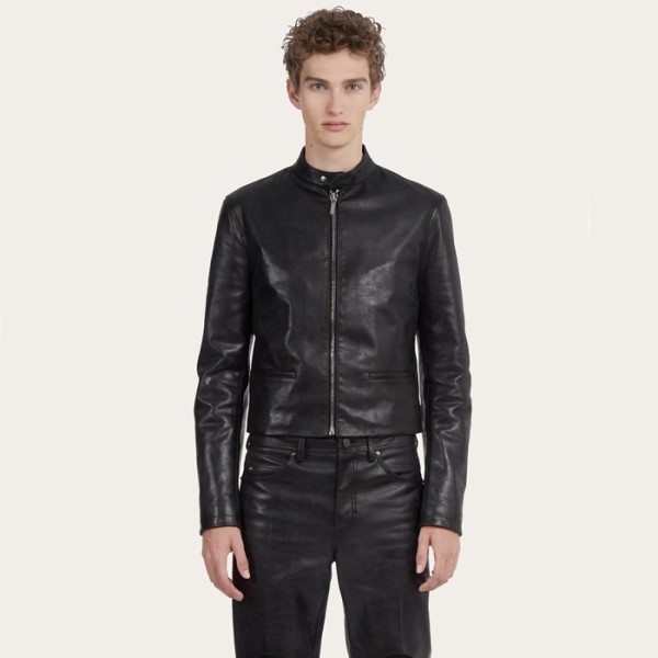발렌티노 남성 가죽 자켓 - Valentino Mens Leather Jacket - vac2733x