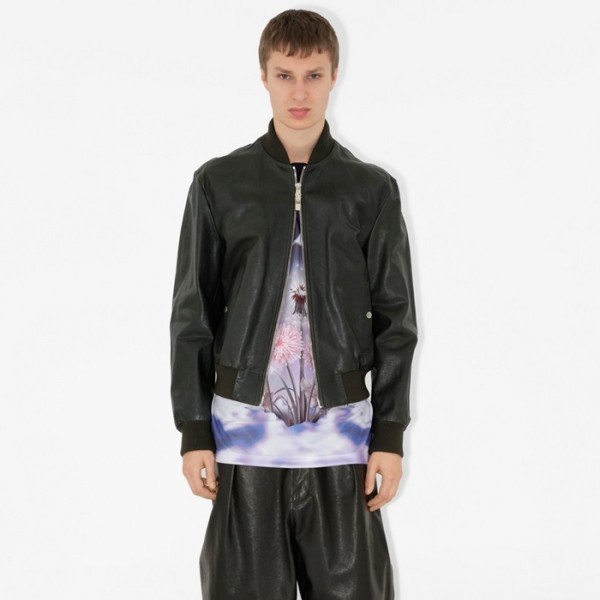 버버리 남성 가죽 자켓 - Burberry Mens Leather Jacket - buc2734x