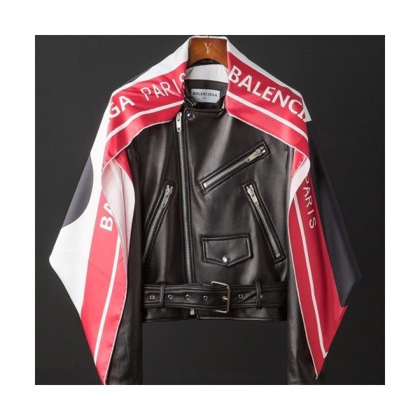 매장판] Balenciaga 2018 Ladies Leather Jacket - 발렌시아가 여성 신상 여성 자켓 Bal0084x,Size(S - 2XL)블랙