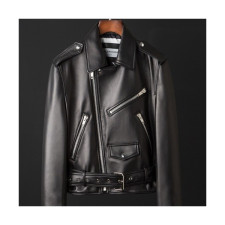 매장판] Balenciaga 2018 Ladies Leather Jacket - 발렌시아가 여성 가죽 자켓 Bal0085x,Size(S - 2XL)블랙