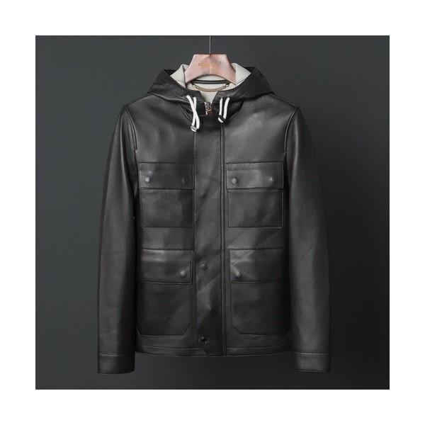 미러급] Burberry 2018 Ladies Leather Jacket - 버버리 여성 레더 자켓 Bur0285.Size(M - 3XL)