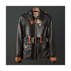 커스텀급]Burberry 2019 Womens Vintage Sheepskin Jacket - 버버리 2019 여성 빈티지 양가죽 자켓 Bur0875x.Size(s - xl).블랙