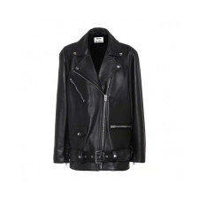 Acne Sstudios 2019 Womens Casual Leather Jacket - 아크네 2019 여성 캐쥬얼 가죽자켓 Acn0026x.Size(s - l).블랙