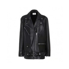 Acne Sstudios 2019 Womens Casual Leather Jacket - 아크네 2019 여성 캐쥬얼 가죽자켓 Acn0026x.Size(s - l).블랙