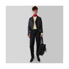 Acne Sstudios 2019 Womens Casual Leather Jacket - 아크네 2019 여성 캐쥬얼 가죽자켓 Acn0029x.Size(s - l).블랙