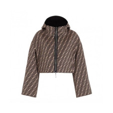 Fendi 2019 Womens Casual Cashmere Leather Jacket - 펜디 2019 여성 캐쥬얼 캐시미어 레더 자켓 Fen0434x.Size(s - l).블랙