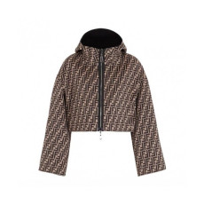 Fendi 2019 Womens Casual Cashmere Leather Jacket - 펜디 2019 여성 캐쥬얼 캐시미어 레더 자켓 Fen0434x.Size(s - l).블랙