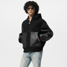 루이비통 남성 가죽 재킷 - Louis vuitton Mens Leather Jacket - lvc3914x