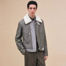 에르메스 남성 가죽 자켓 - Hermes Mens Leather Jacket - hec4249x