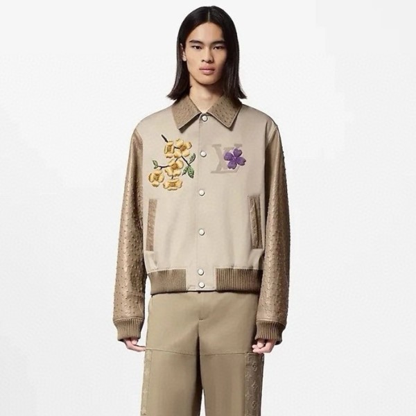 루이비통 남성 가죽 재킷 - Louis vuitton Mens Leather Jacket - lvc4562x