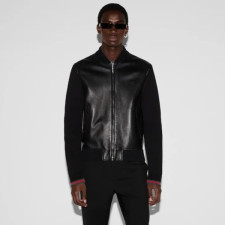 구찌 남성 가죽 자켓 - Gucci Mens Leather Jacket - guc8242x