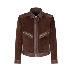 톰포드 남성 가죽 자켓 - Tom Ford Mens Leather Jacket - toc8333x