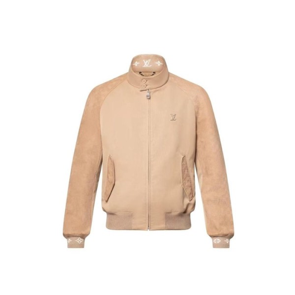 루이비통 남성 가죽 재킷 - Louis vuitton Mens Leather Jacket - lvc8335x