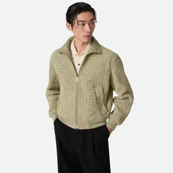 보테가 베네타 남성 가죽 자켓 - Bottega veneta Mens Leather Jackets - bvc8632x