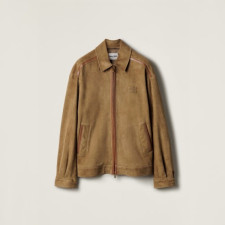 미우미우 남성 가죽 자켓 - Miumiu Mens Leather Jacket - mic8668x