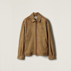미우미우 남성 가죽 자켓 - Miumiu Mens Leather Jacket - mic8668x