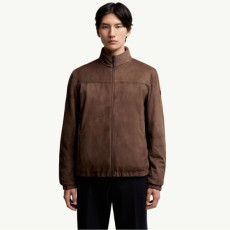몽클레어 남성 가죽 자켓 - Moncler Mens Leather Jacket - moc12255x