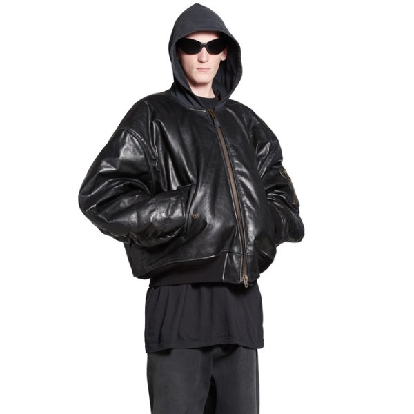 발렌시아가 남성 가죽 자켓 - Balenciaga Mens Leather Jacket - bac12773x
