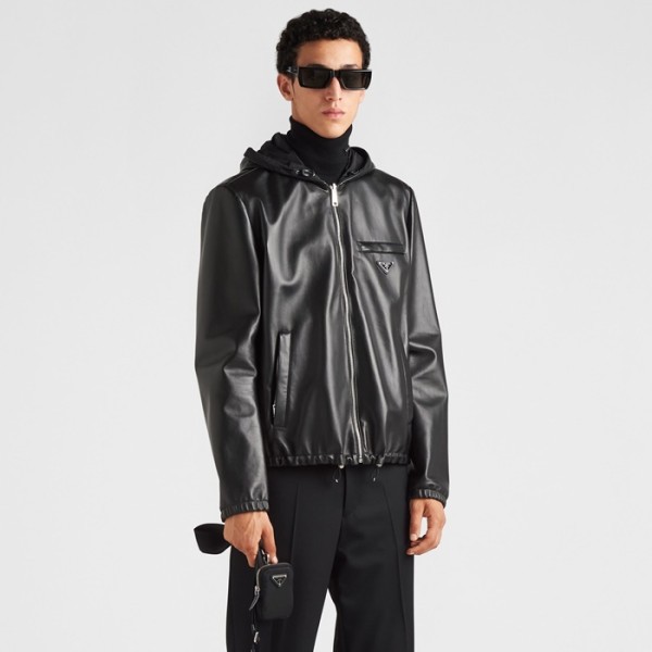 프라다 남성 가죽 자켓 - Prada Mens Leather Jacket - prc13213x