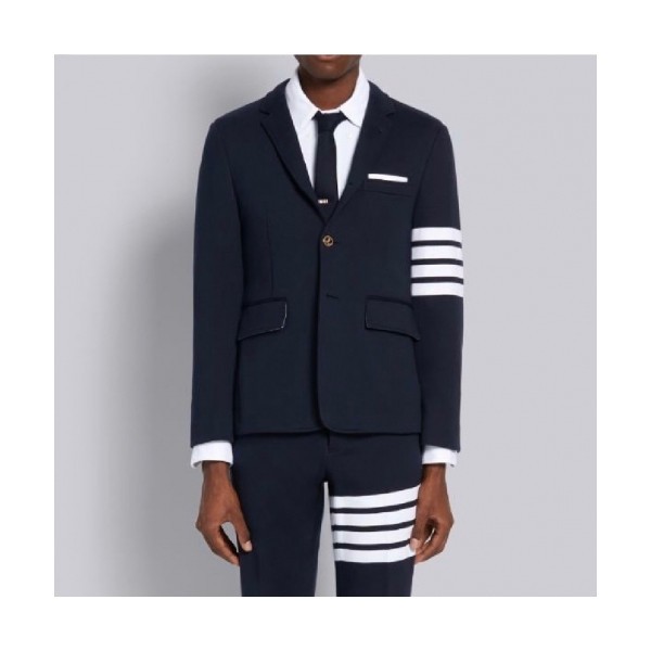 Thom Browne 2020 Mens Casual Cotton Suit Jackets - 톰브라운 2020 남성 캐쥬얼 코튼 슈트 자켓 Thom0517x.Size(s - 3xl).네이비