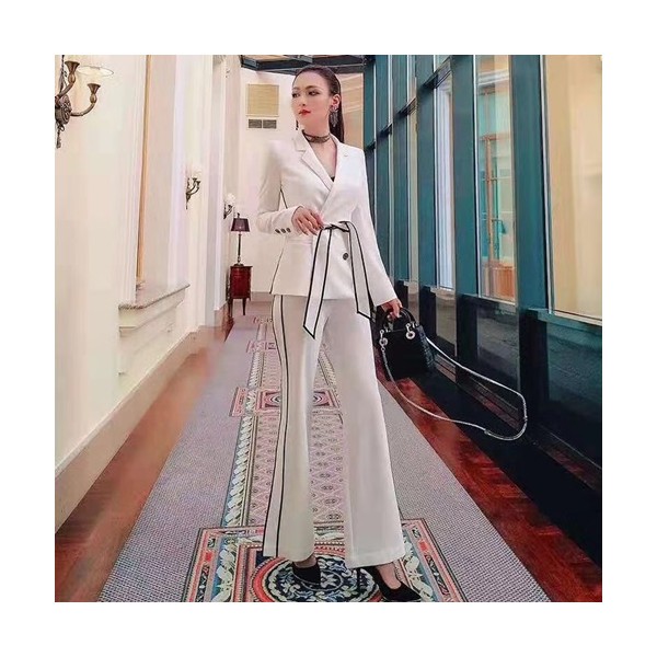 Chanel 2019 Ladies Suit Set - 샤넬 2019 신상 여성 슈트 세트  CHA0001.Size(s - xl).화이트/블랙