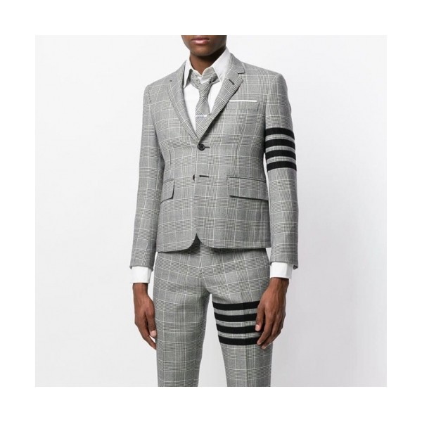 Thom Browne 2020 Mens Casual  Wool Suit Jackets - 톰브라운 2020 남성 캐쥬얼 울 슈트 자켓 Thom0519x.Size(m - 2xl).그레이