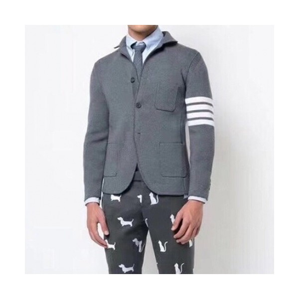 Thom Browne 2020 Mens Casual Wool Suit Jackets - 톰브라운 2020 남성 캐쥬얼 울 슈트 자켓 Thom0549x.Size(s - xl).그레이