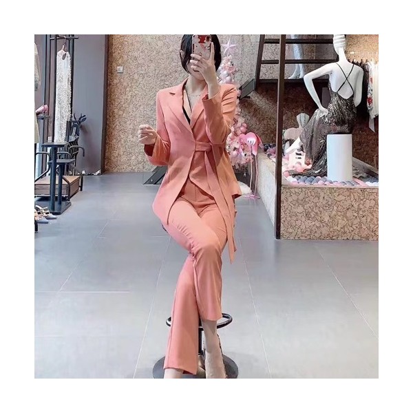 Chanel 2019 Ladies Suit Set - 샤넬 2019 신상 여성 슈트 세트  CHA0026.Size(s - xl).핑크
