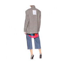 Valentino 2019 Womens Logo Wool Suit Jacket - 발렌티노 2019 여성 로고 울 슈트자켓 Val0246x.Size(xs - m).블랙