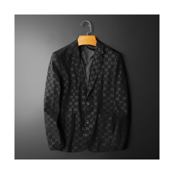 구찌]Gucci 2020 Mens Casual Logo Suit Jackets - 구찌 2020 남성 캐쥬얼 로고 슈트 자켓 Guc03025x.Size(m - 3xl).블랙