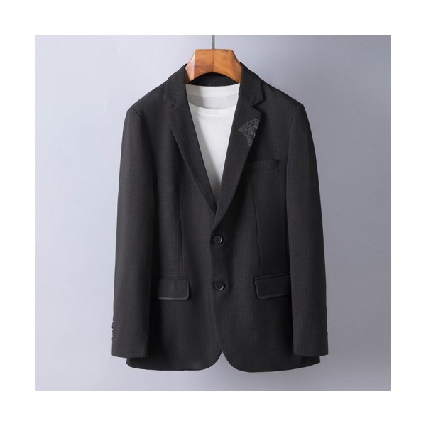 베르사체]Versace 2020 Mens Business Wool Suit Jackets - 베르사체 2020 남성 비지니스 울 슈트 자켓 Ver0703x.Size(m - 3xl).블랙