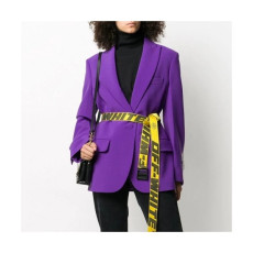 오프화이트]Off-white 2020 Womens Casual Suitt Jackets - 오프화이트 2020 여성 캐쥬얼 슈트 자켓 Off0561x.Size(s - l).퍼플