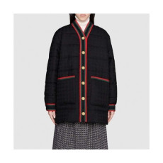 Gucci 2020 Womens Casual Logo Suit Down Jackets - 구찌 2020 여성 캐쥬얼 로고 슈트 다운 자켓 Guc03132x.Size(s - l).블랙