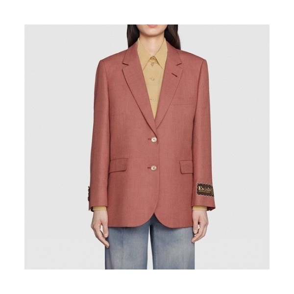 Gucci  Womens Casual Suit Jacket Pink - 구찌 2021 여성 캐쥬얼 슈트자켓 Guc03957x Size(s - l) 핑크