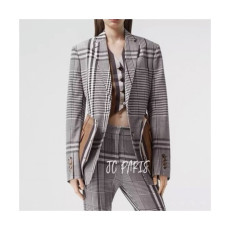 Burberry  Womens Classic Suit Jackets Black - 버버리 2021 여성 클래식 슈트 자켓 Bur04060x Size(s - l) 블랙