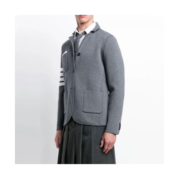 Thom Browne 2021 Mens Casual Cotton Suit Jackets - 톰브라운 2021 남성 캐쥬얼 코튼 슈트 자켓 Thom01179x.Size(m - 2xl).그레이
