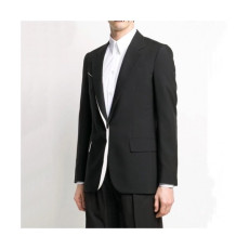 지방시]Givenchy 2021 Mens Modern Logo Cashmere Suit Jacket - 지방시 2021 남성 모던 로고 캐시미어 슈트 자켓 Giv0524x.Size(m - 2xl).블랙